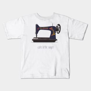 Cute Little Singer Kids T-Shirt